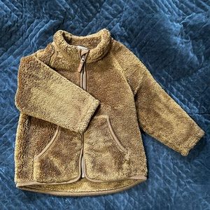 Sherpa teddy bear jacket